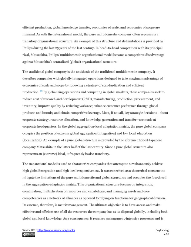Fundamentals of Global Strategy - Page 229
